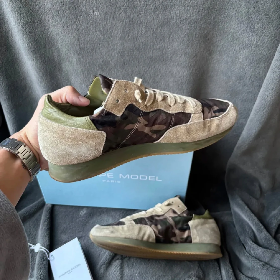 Camo sneakers från Philippe Model - 3