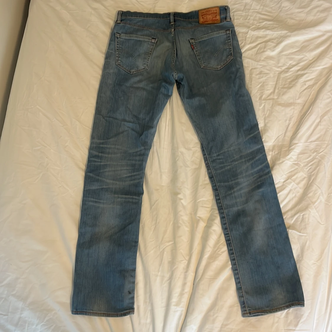 Levi's 504 ljusblå jeans W30 L34 - 1