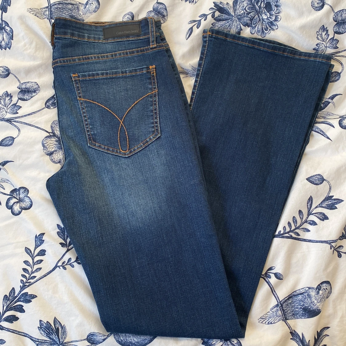 Blå bootcut jeans från Calvin Klein Jeans - 2