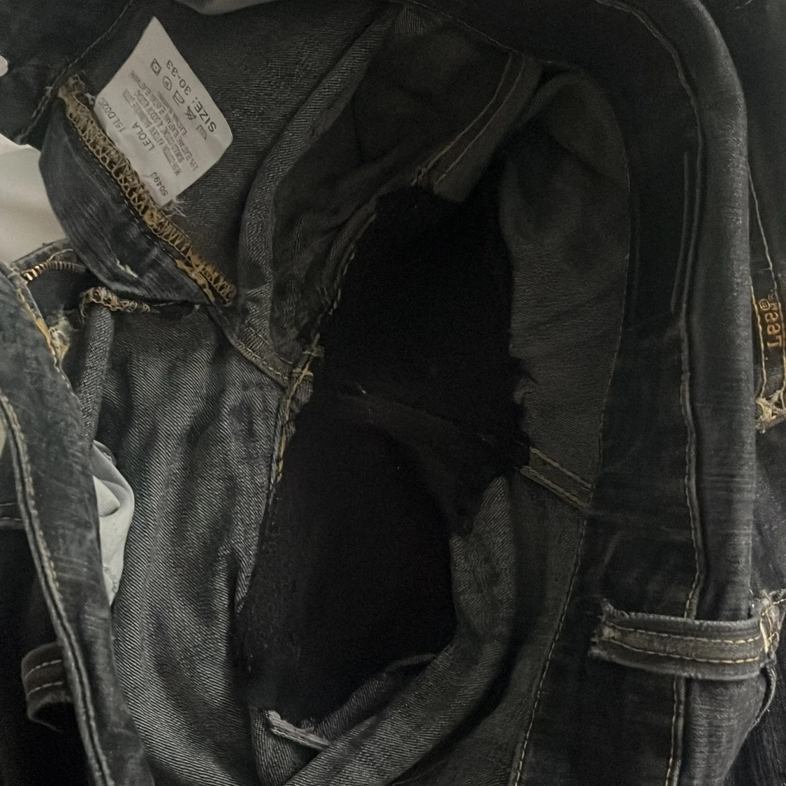 Svarta bootcut jeans från Replay - 2