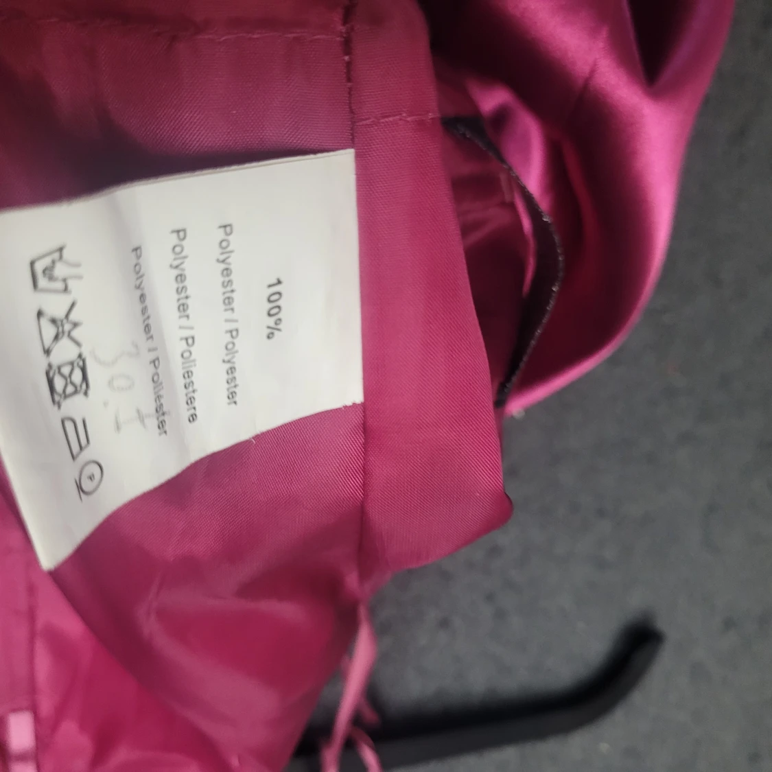 Mörkrosa långklänning från Juju & Christine - 4