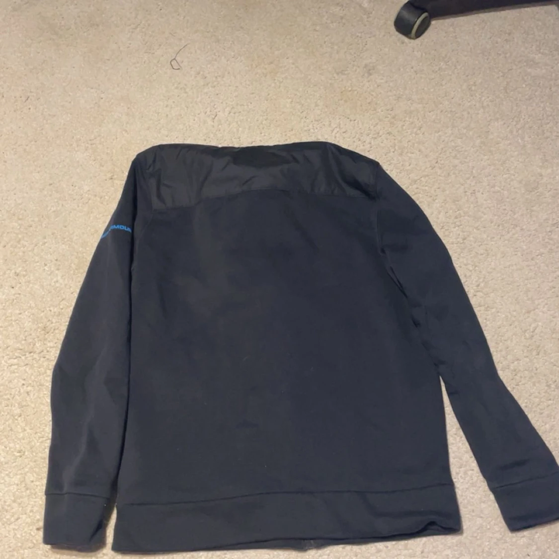 Svart hoodiejacka från Under Armour - 1