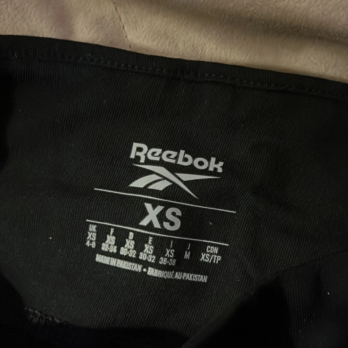 Svarta leggings från Reebok XS - 2