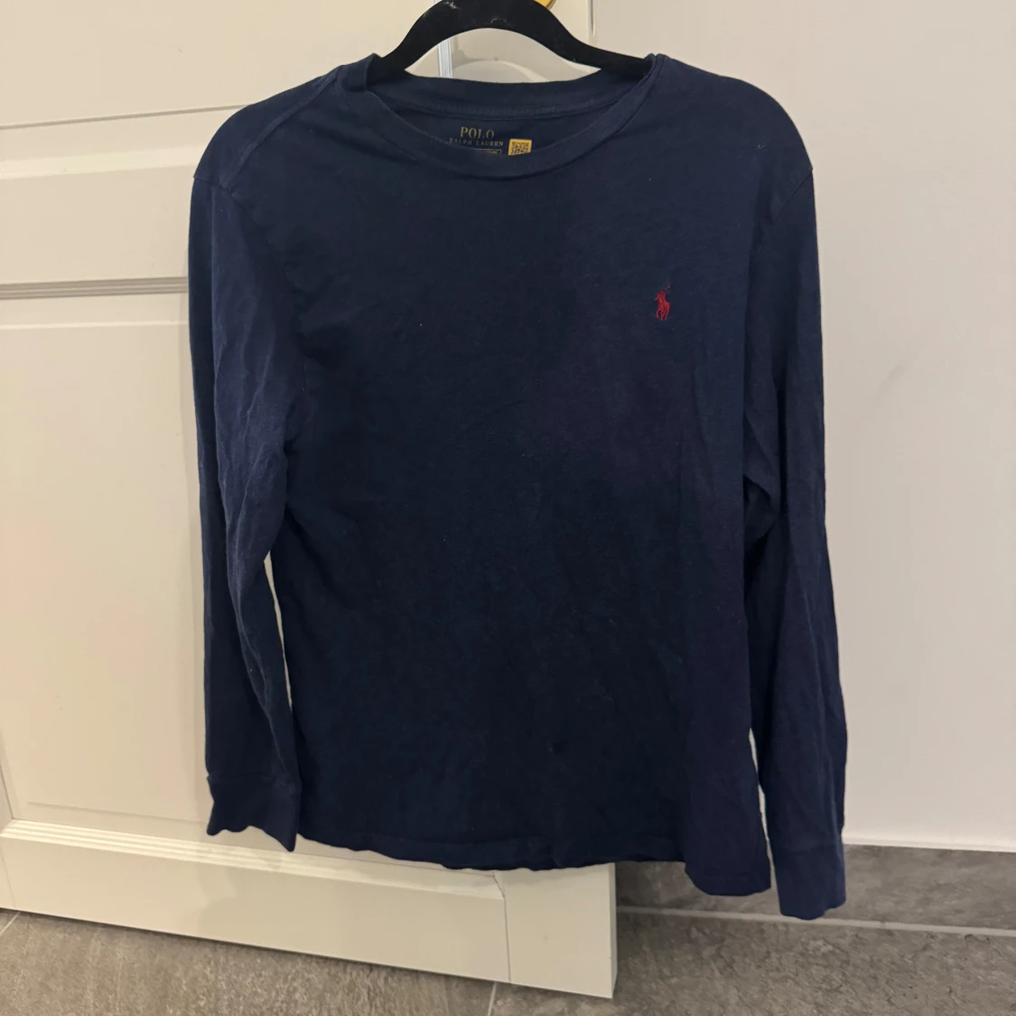 Mörkblå långärmad tröja Polo Ralph Lauren