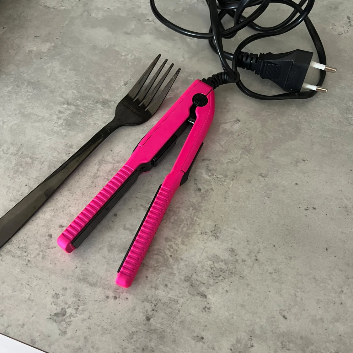 Mini plattång i rosa