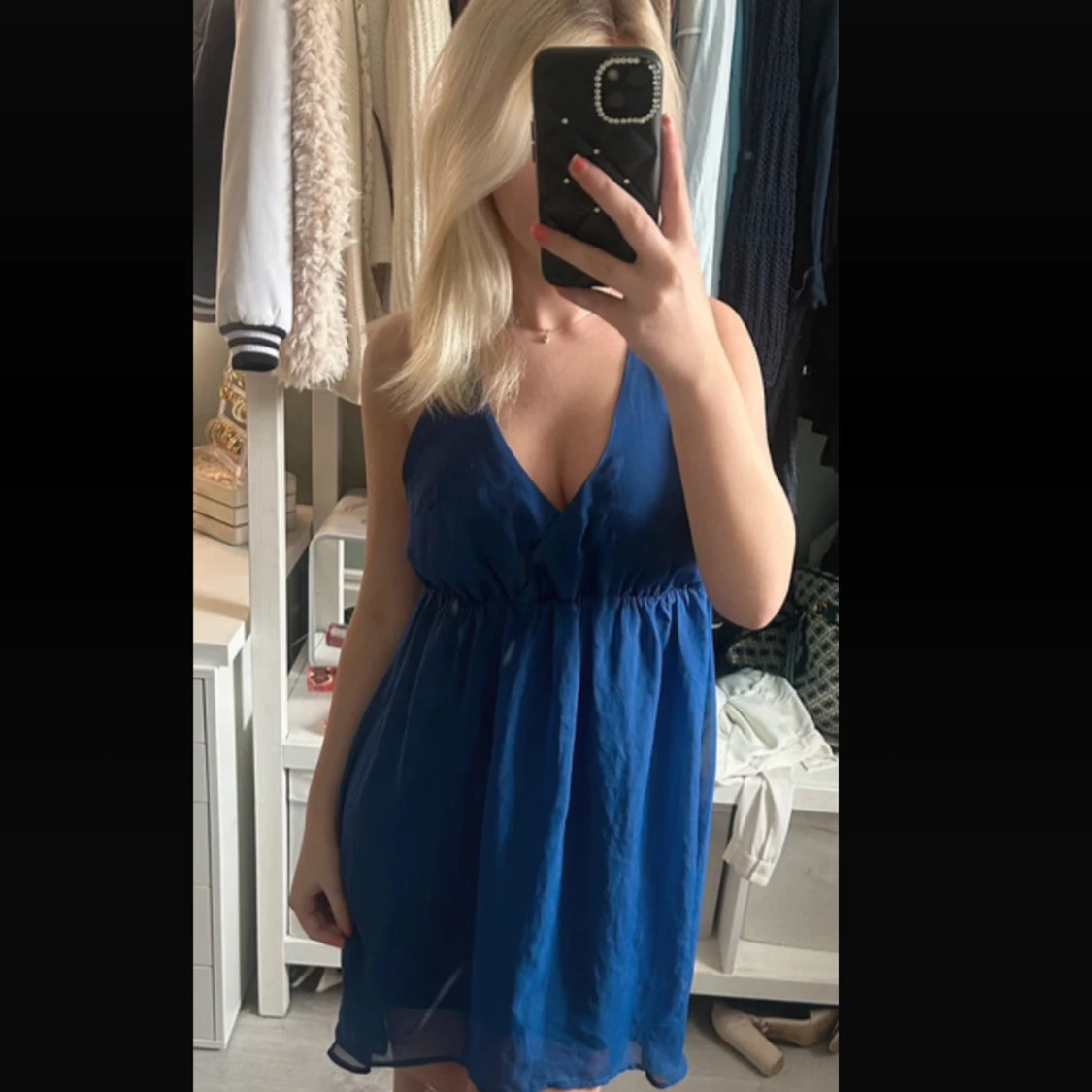 Blå klänning från Jeane Blush - 1