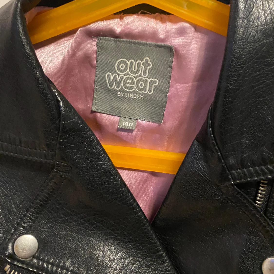 Outwear by Lindex svart jacka, storlek 140 - 1