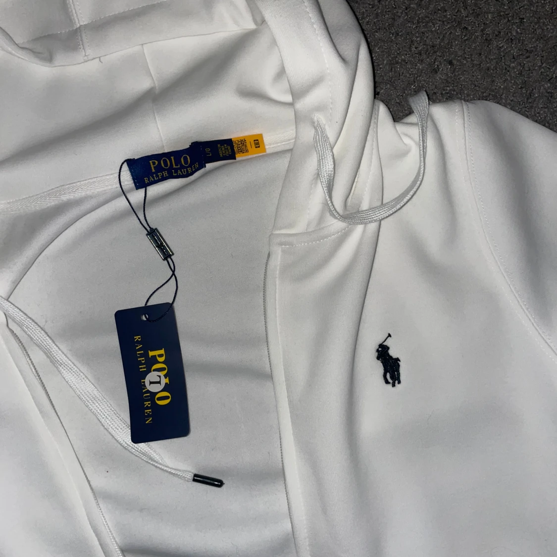 Vit hoodie från Polo Ralph Lauren - 2