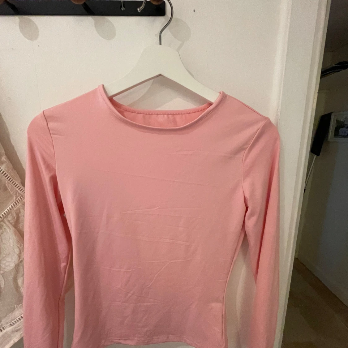 Ljusrosa långärmad topp - 3