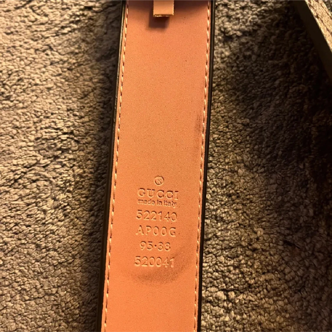 GG  bälte med silverfärgat spänne - 4