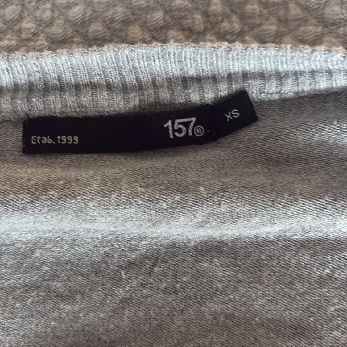 Grå croppad kofta från 157 - 2