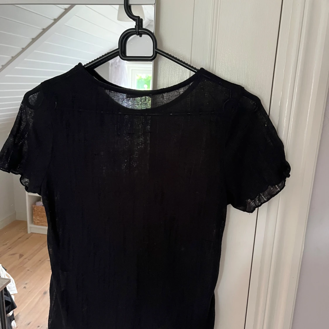 Svart transparent topp från Zara - 2