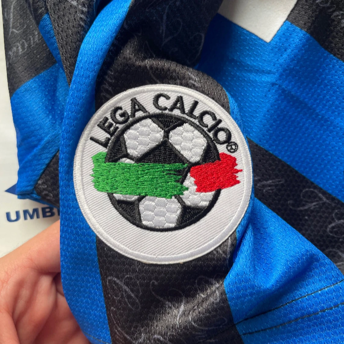 Inter Ronaldo 10 Umbro fotbollströja L - 3