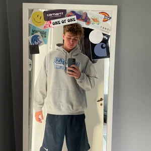 Vintage Hopdie - En vintage hoodie som jag valde att behålla när jag sålde kläder på @vintageskane. Storlek XXL men passar XL eller Baggy L! Trycket är lite sletet men det ser fett ut ändå, kan skicka bättre bilder ifall önskat!