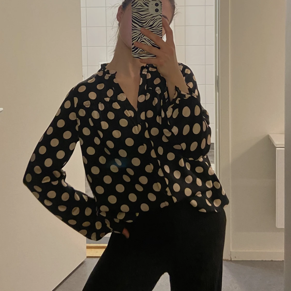 ’Satin’ blus  - 90