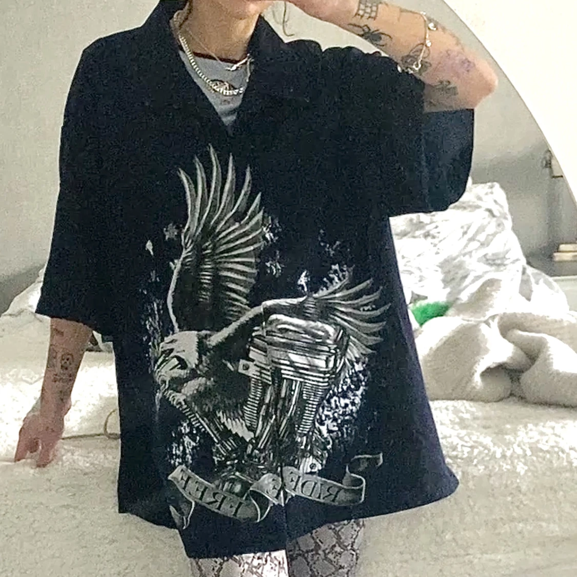 Vintage y2k drake skjorta 90’s - 90