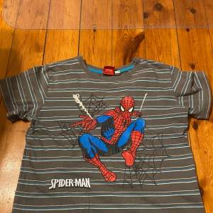 Spider-Man tröja skit cool. Köpt second hand men i ganska bra skick. Tryck inte på köp nu!!!