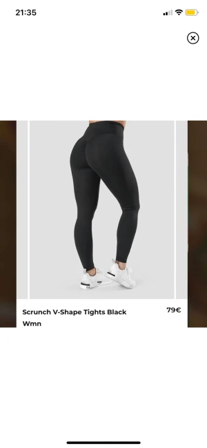 Träningstights ICIW - Svinsnygga träningstights från ICIW, i modellen Scrunch V-shape, men i färgen som bild 2&3, ”Silver mist”, den skiftar lite lite till ljusgrönt. Storlek S, normal i storlek🧡 Bra skick! Nypris 799kr