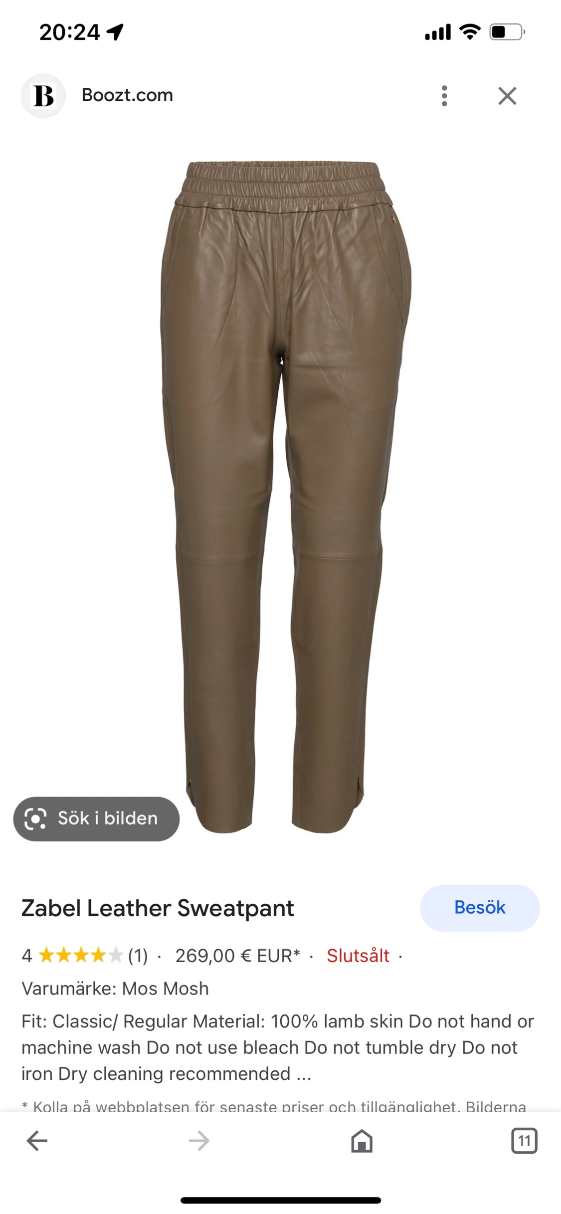 Ubertrendiga läderbyxor från Mos Mosh!