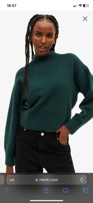 Tröja stickad  - Stickad tröja från Monki❤️strl XXS men stor i storleken, passar mig som har S
