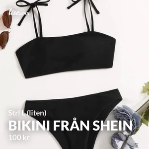 Bikini från Shein - Helt ny, Strl L men liten i storleken 100kr Underdel såld