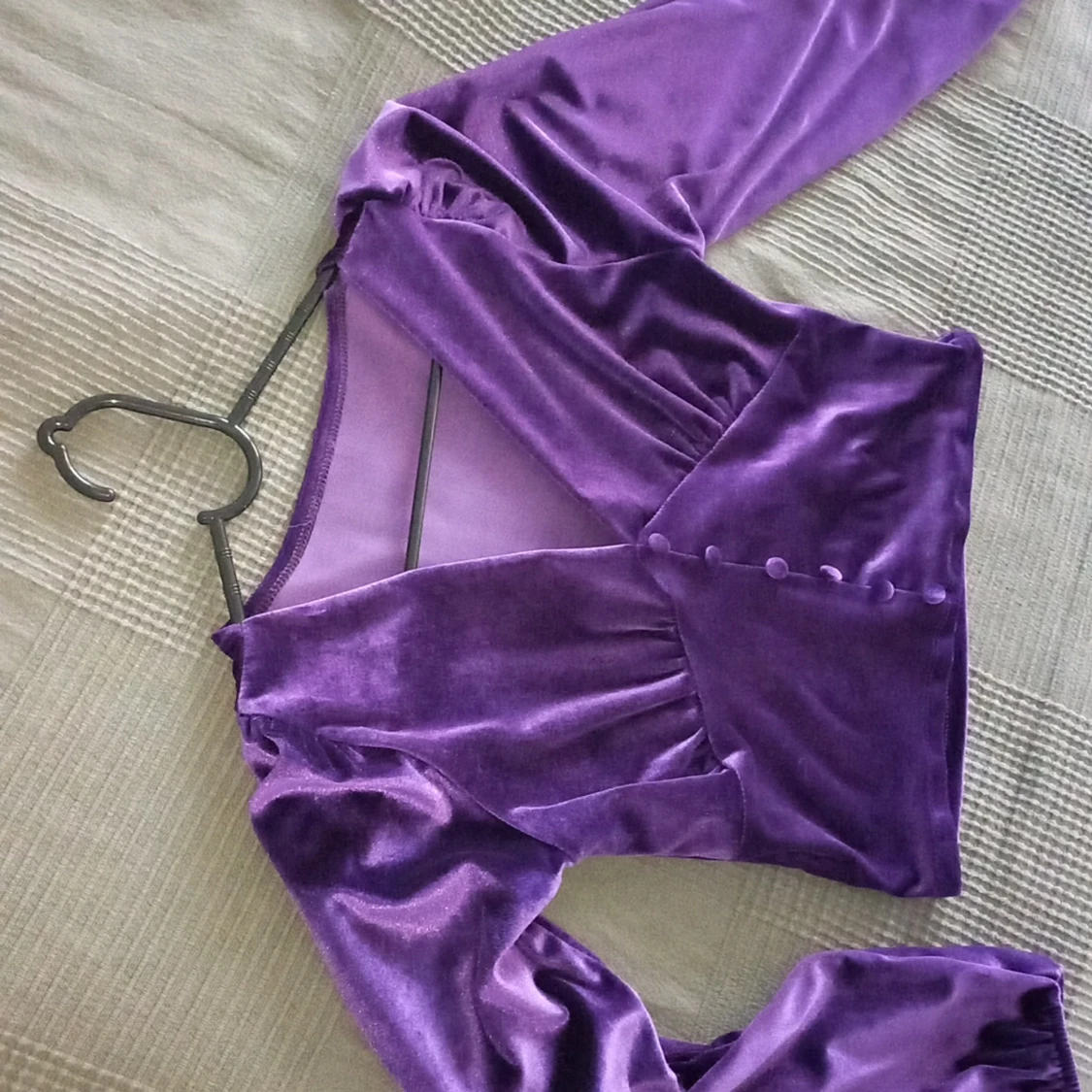 Crop Top Velvet S/M - 90