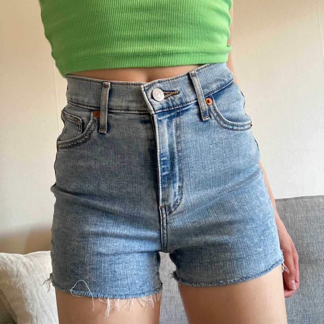 Levi Levis Jeansshorts Shorts Hög Midja  - 90