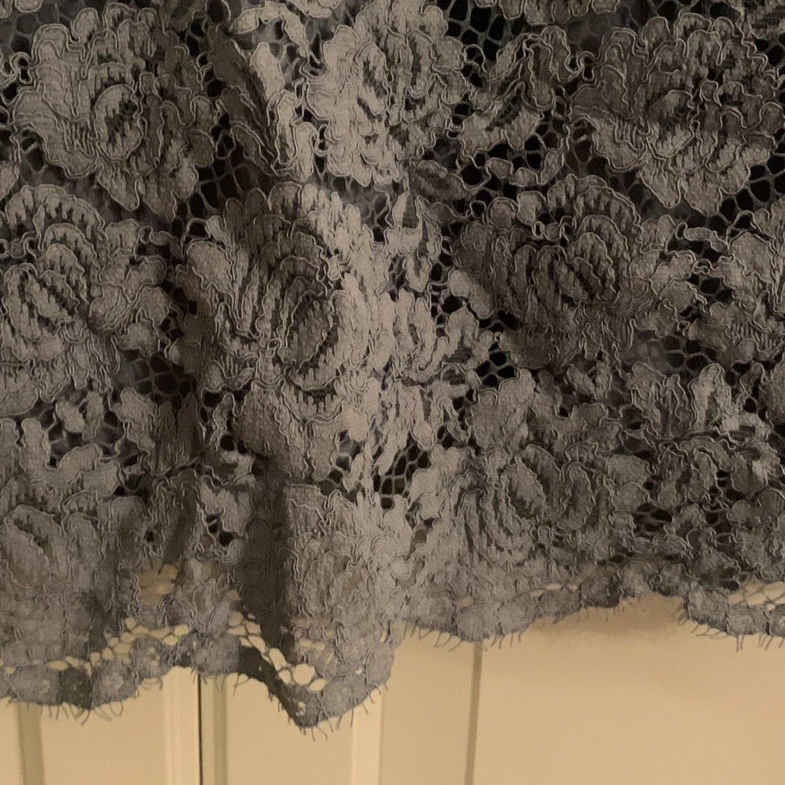 Blå spetstopp  - 91