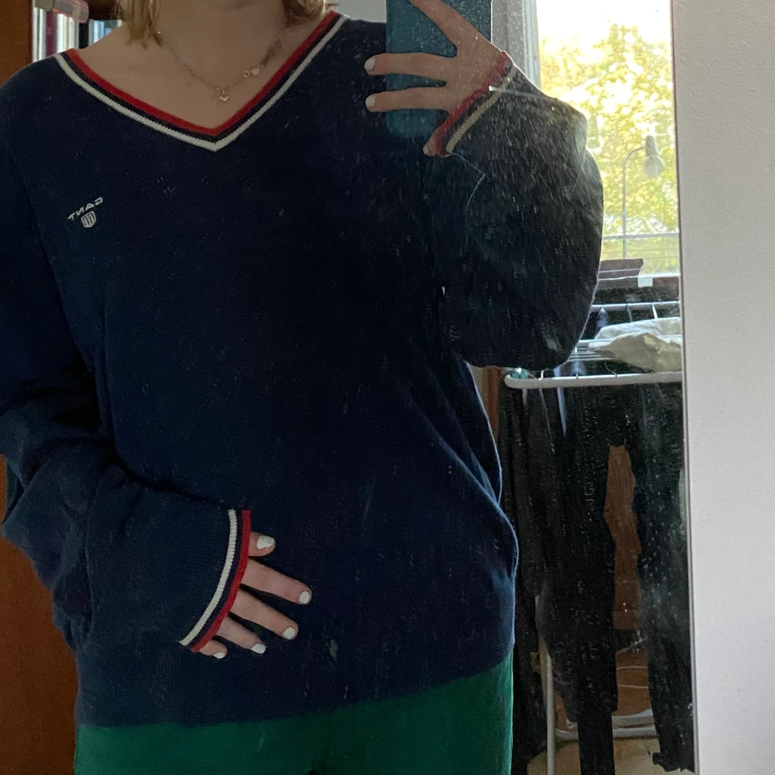 V-ringad tröja från Gant