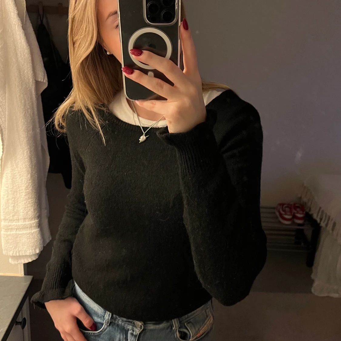 Stickad tröja  - 91