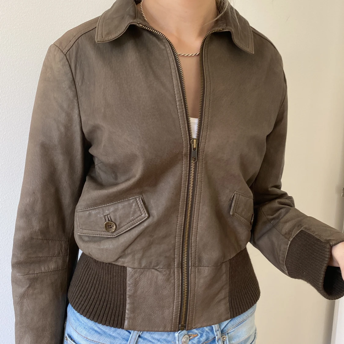 Skinnjacka från noanoa strl s - 91