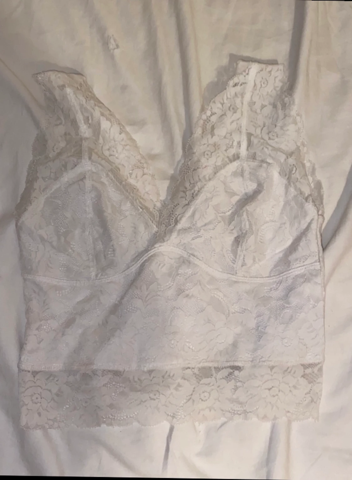 Söt spets linne - 90