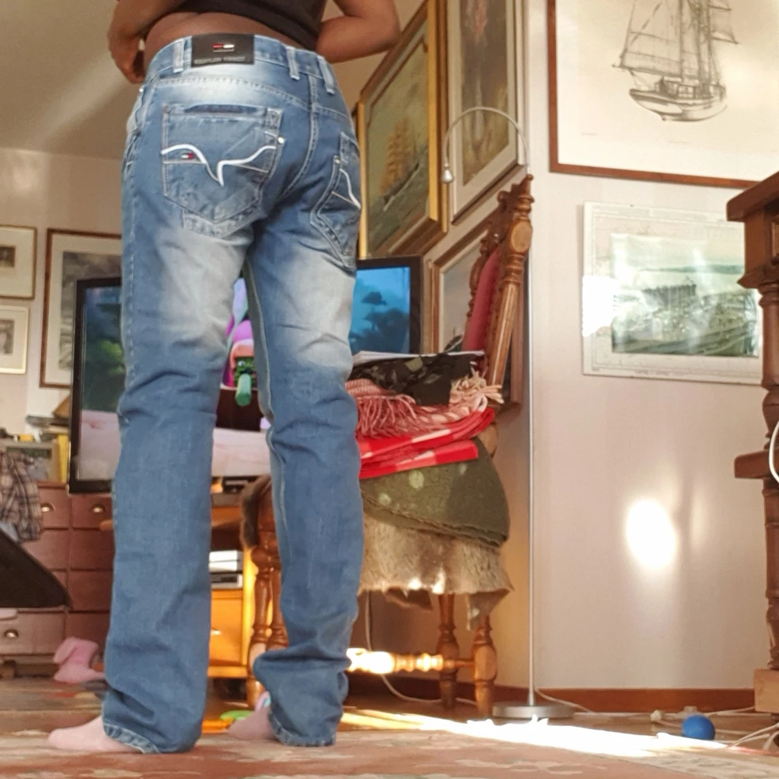 Åkta Tommy Helfiger byxa