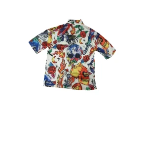 Grafitti skjorta - En as cool skjorta med olika grafitti tryck på💋 köpt på jaded london ♡