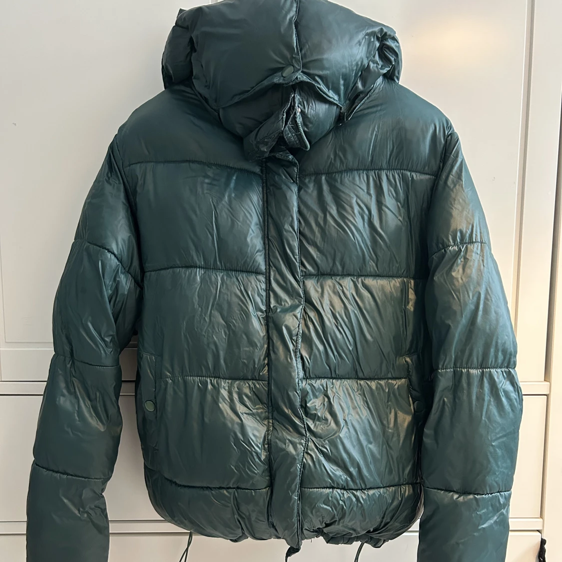 Mörkgrön Dunjacka - 90