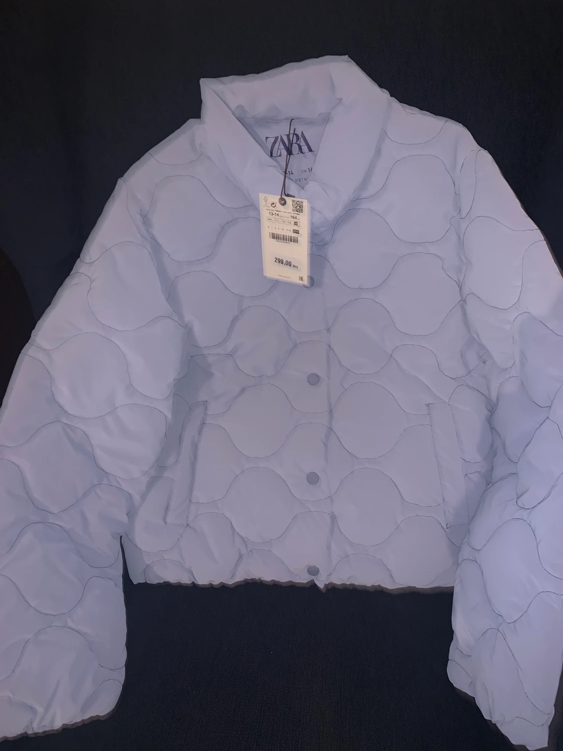 Fin zara jacka 💙🤍 - 90