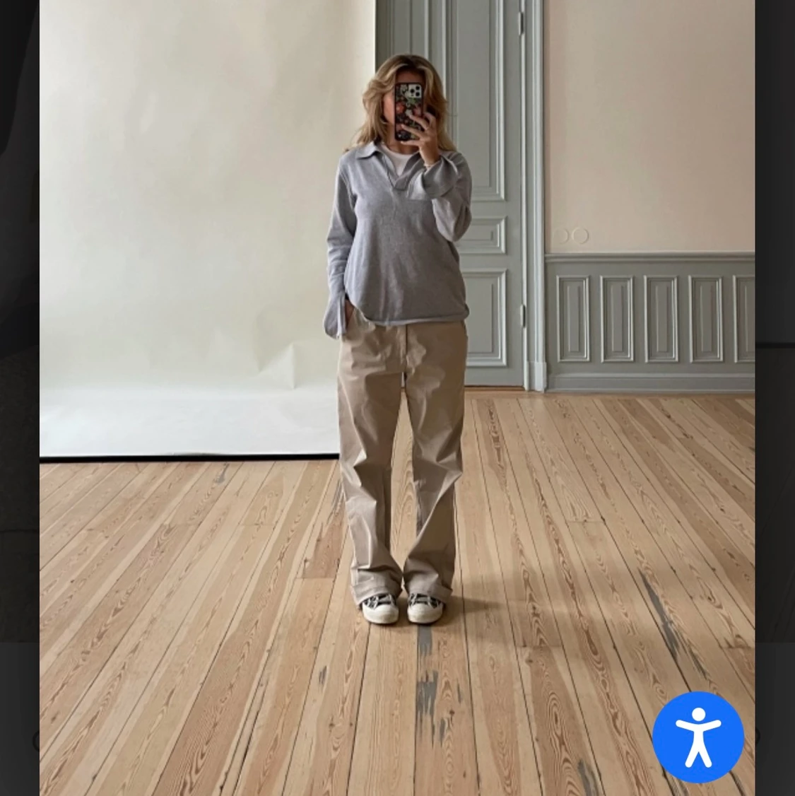 Djerf avenue  Getaway Top Grey Melange - 90