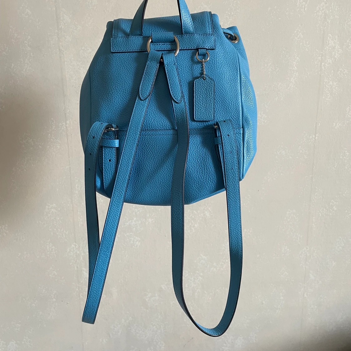 Blå Coach väska  - 90