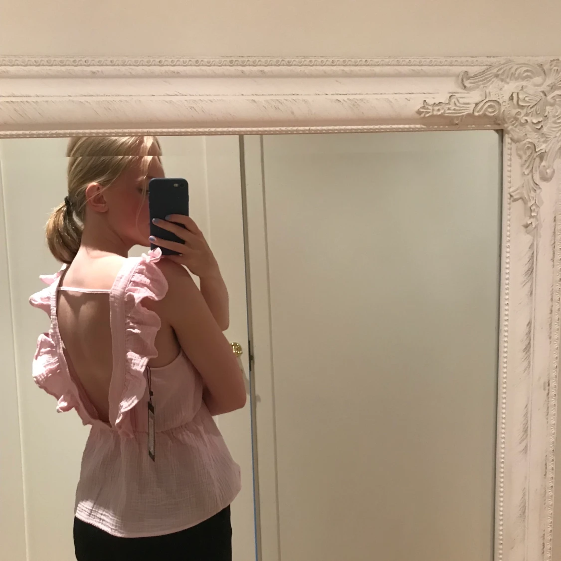 Rosa volang tröja  - 90