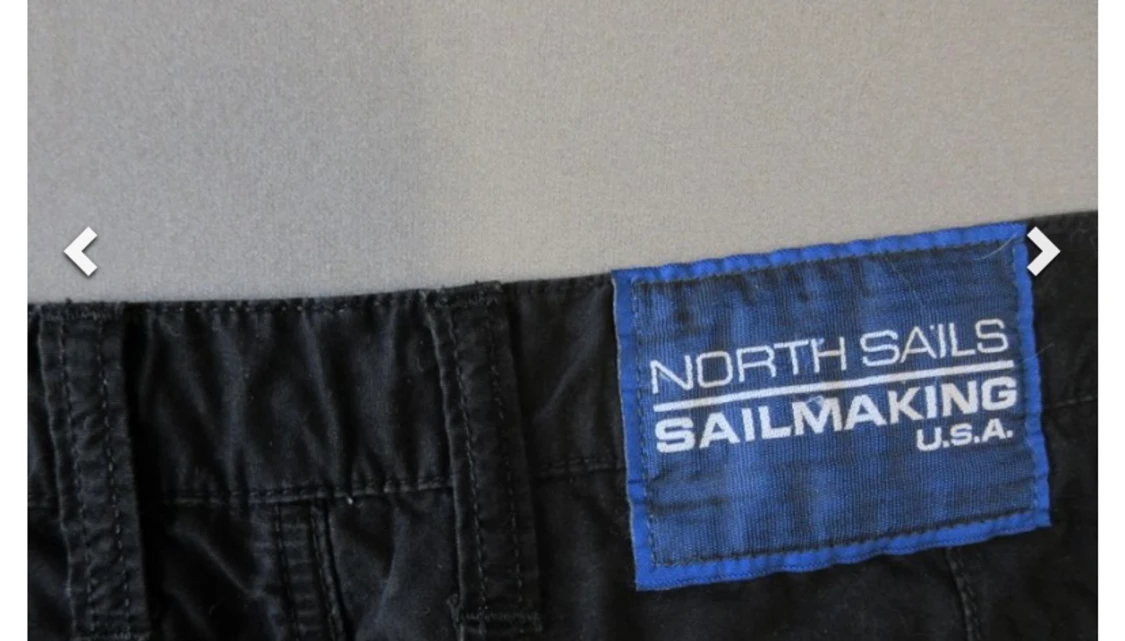 North Sails svarta byxor dam stl. 48