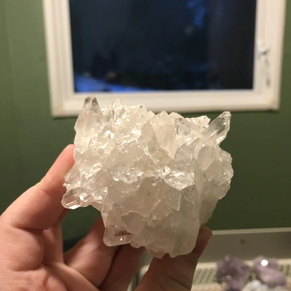 Bergkristall kluster!
