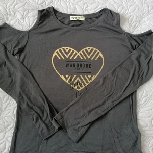 grå och guld långärmad skjorta - grå och guld långärmad skjorta