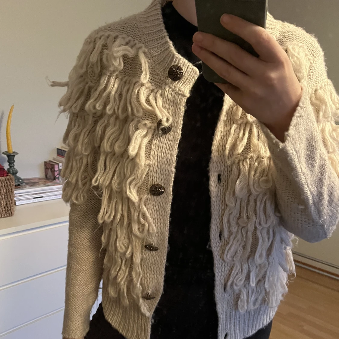 Stickad kofta - 91