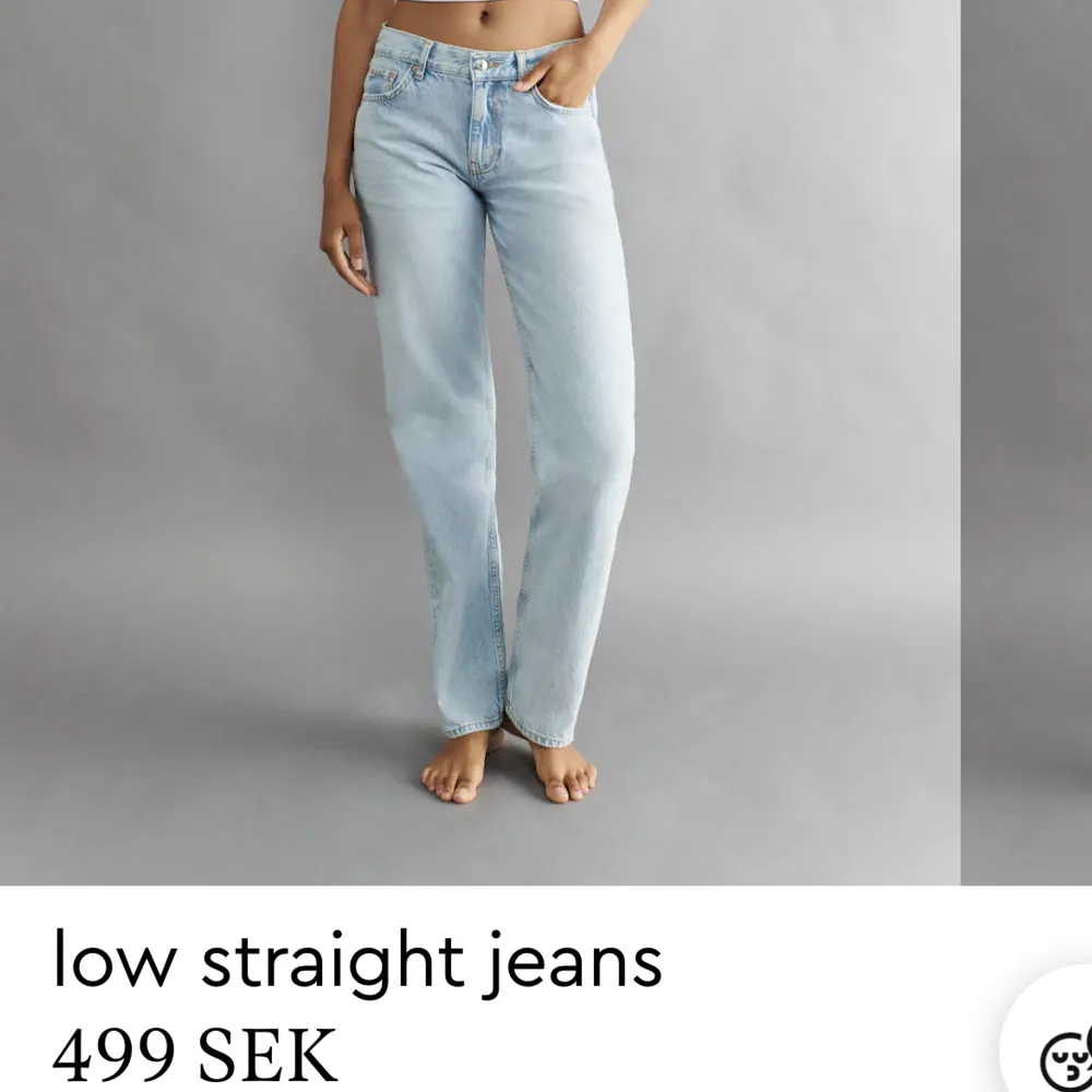 Low waist jeans från Gina storlek 32, men passar 34💓 kommer inte längre till användning och därav säljs, 200kr + frakt. Jeans & Byxor.