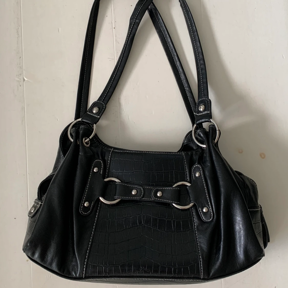 Svart vintage väska