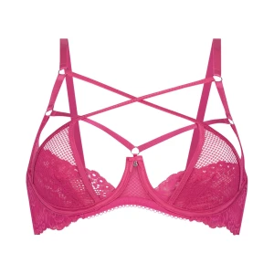 Bh rosa  - Säljer denna svinsnygga bh från hunkemöller då den aldrig används. Helt ny, endast provad. Storlek 75 c