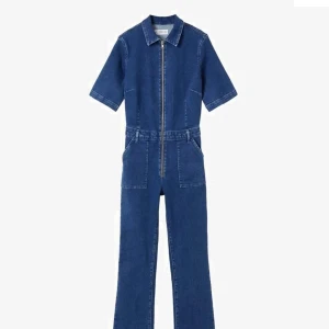 Jeans byxdress mango - Säljer denna supersnygga byxdress ifrån mango! frakt tillkommer❤️