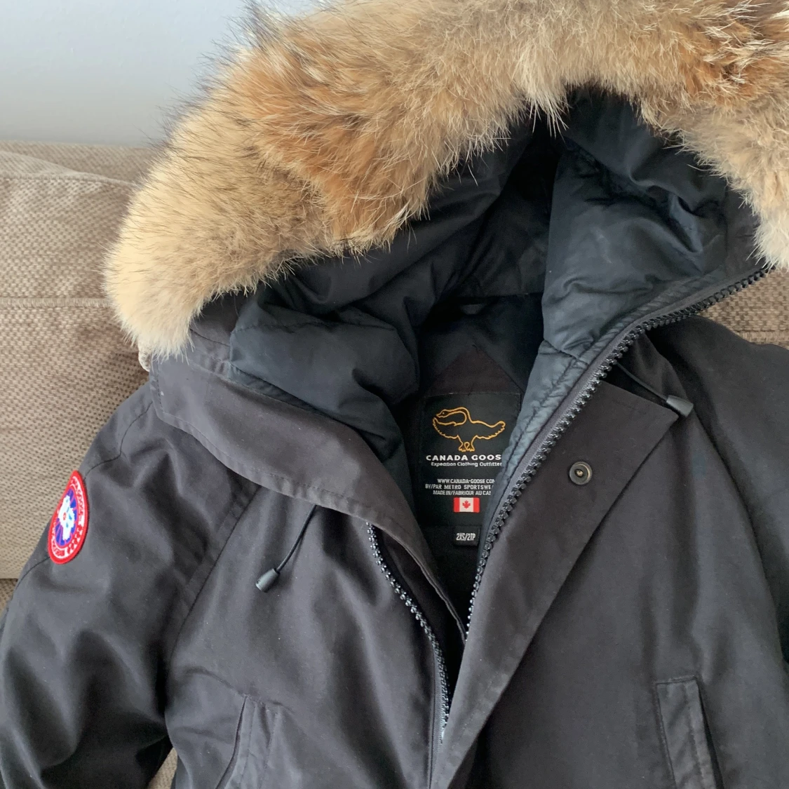 Äkta Canada goowe jacka