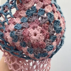 Virkad väska - Fin virkad väska!