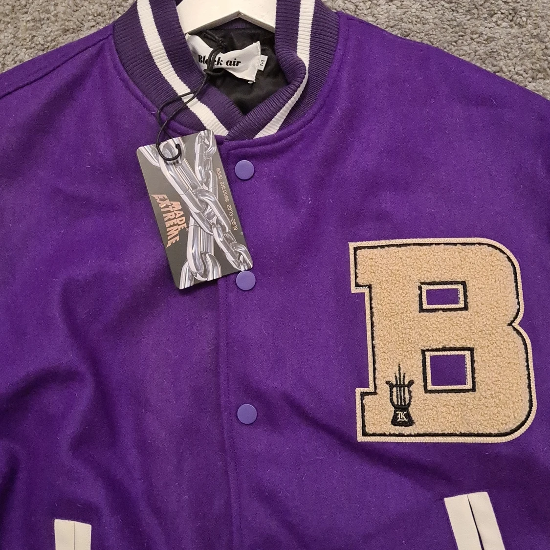 Aelfric Eden Vintage "Bone" Varsity Jacket - 91